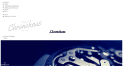 Desktop Screenshot of chronohaus.com